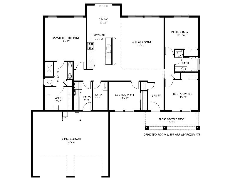 Shoshone Floorplan