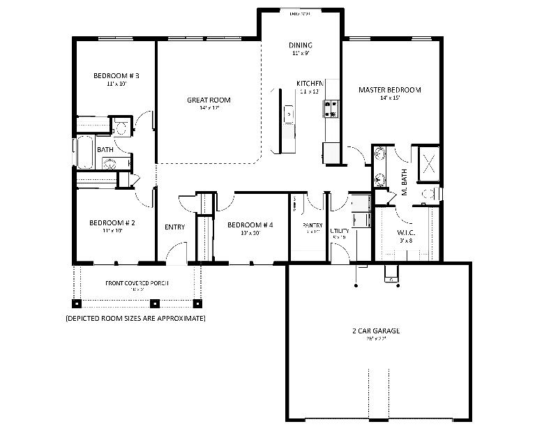 Shoshone Floorplan