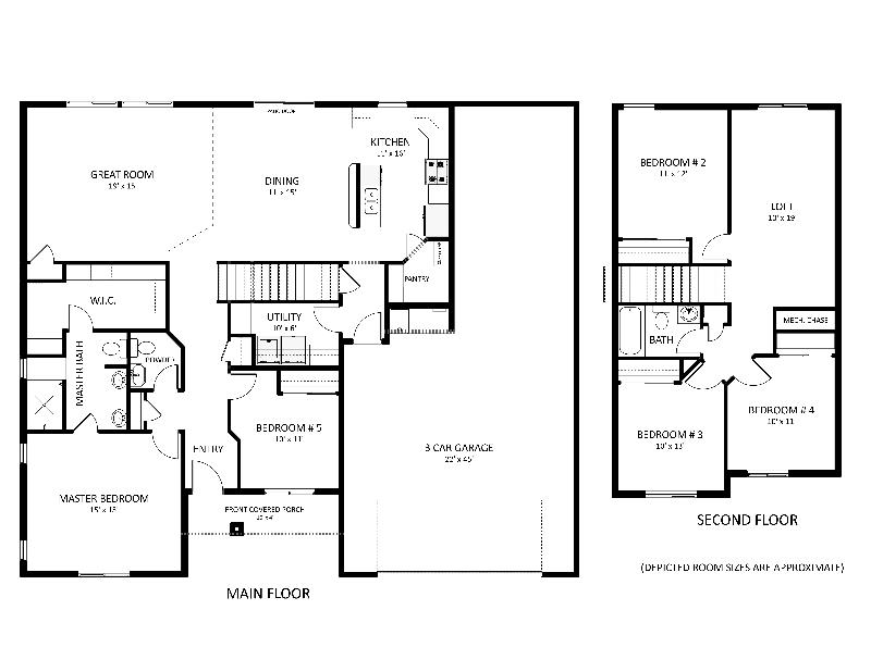 St Maries Floorplan